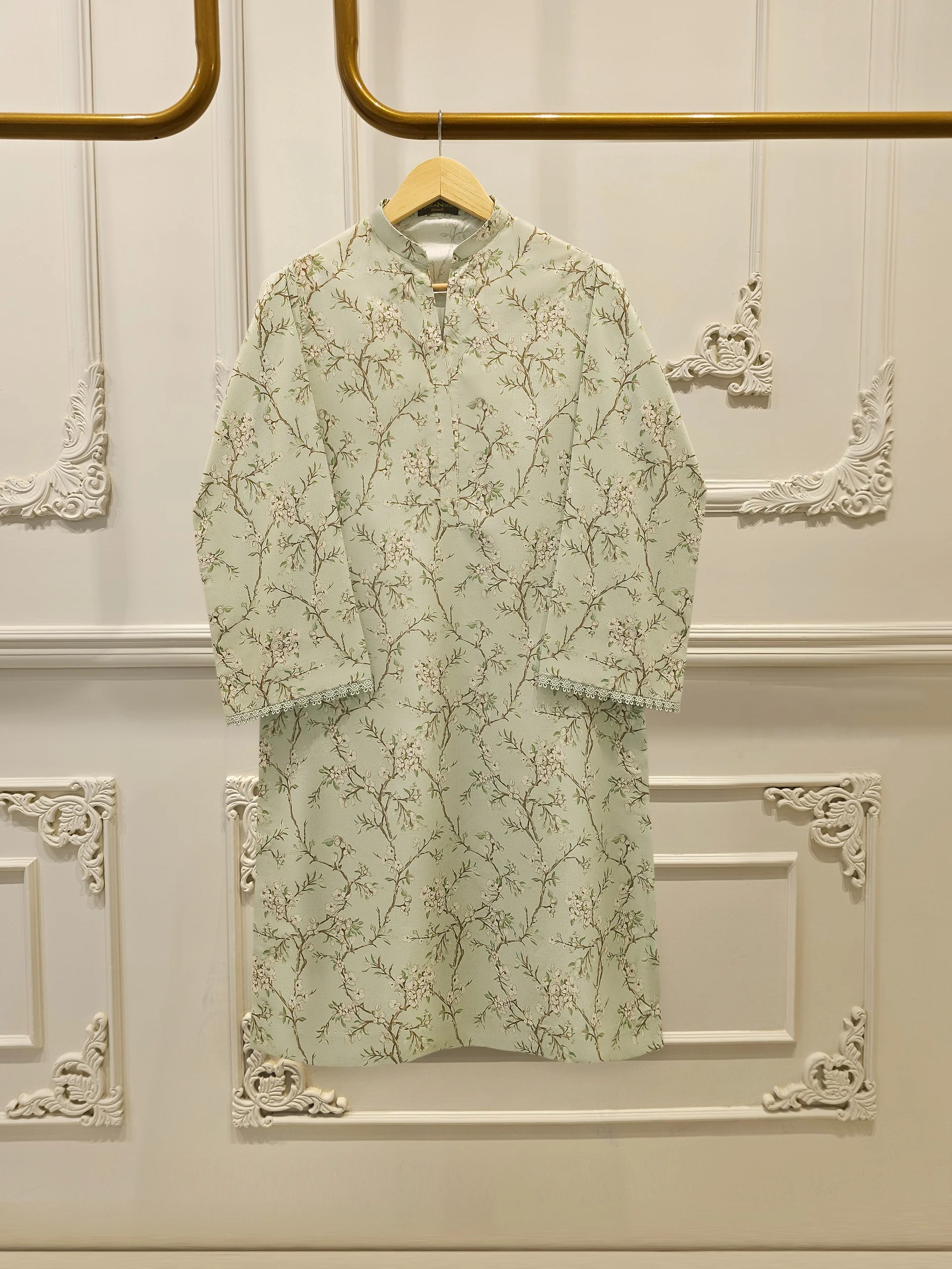 2 Piece - Digital Printed Cambric Suit S112888