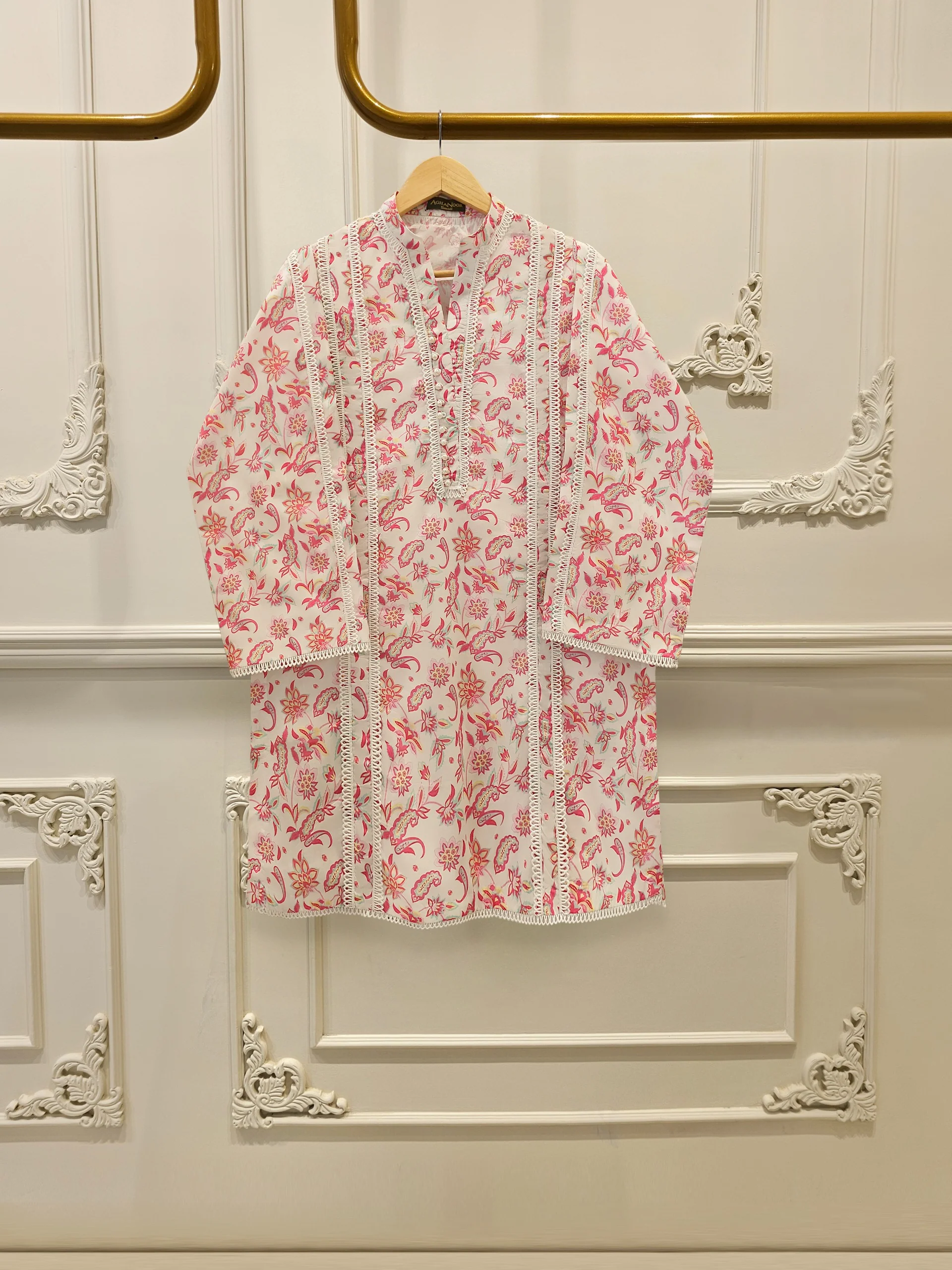 2 Piece - Digital Printed Cambric Suit S113615