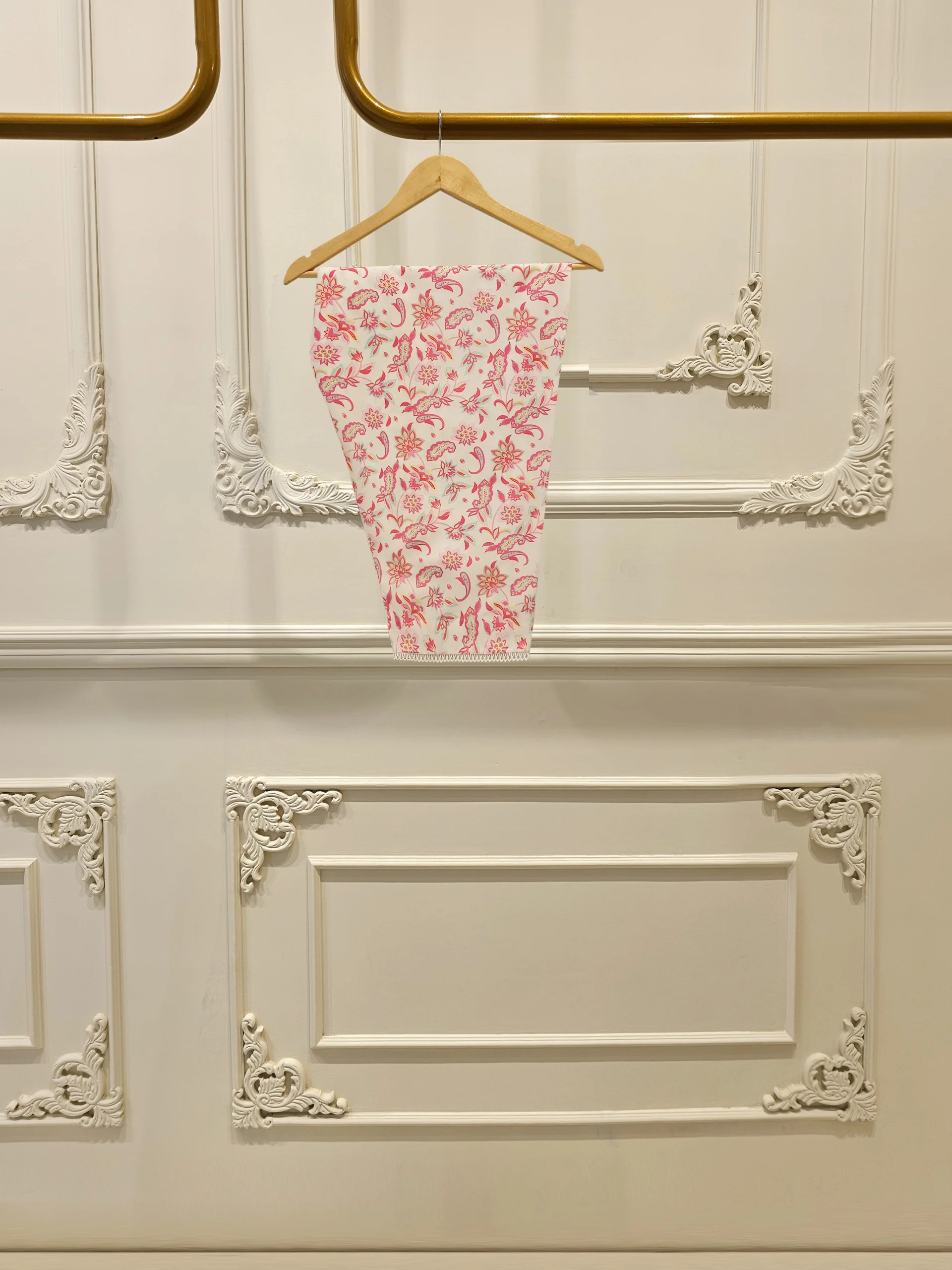 2 Piece - Digital Printed Cambric Suit S113615 - Image 5