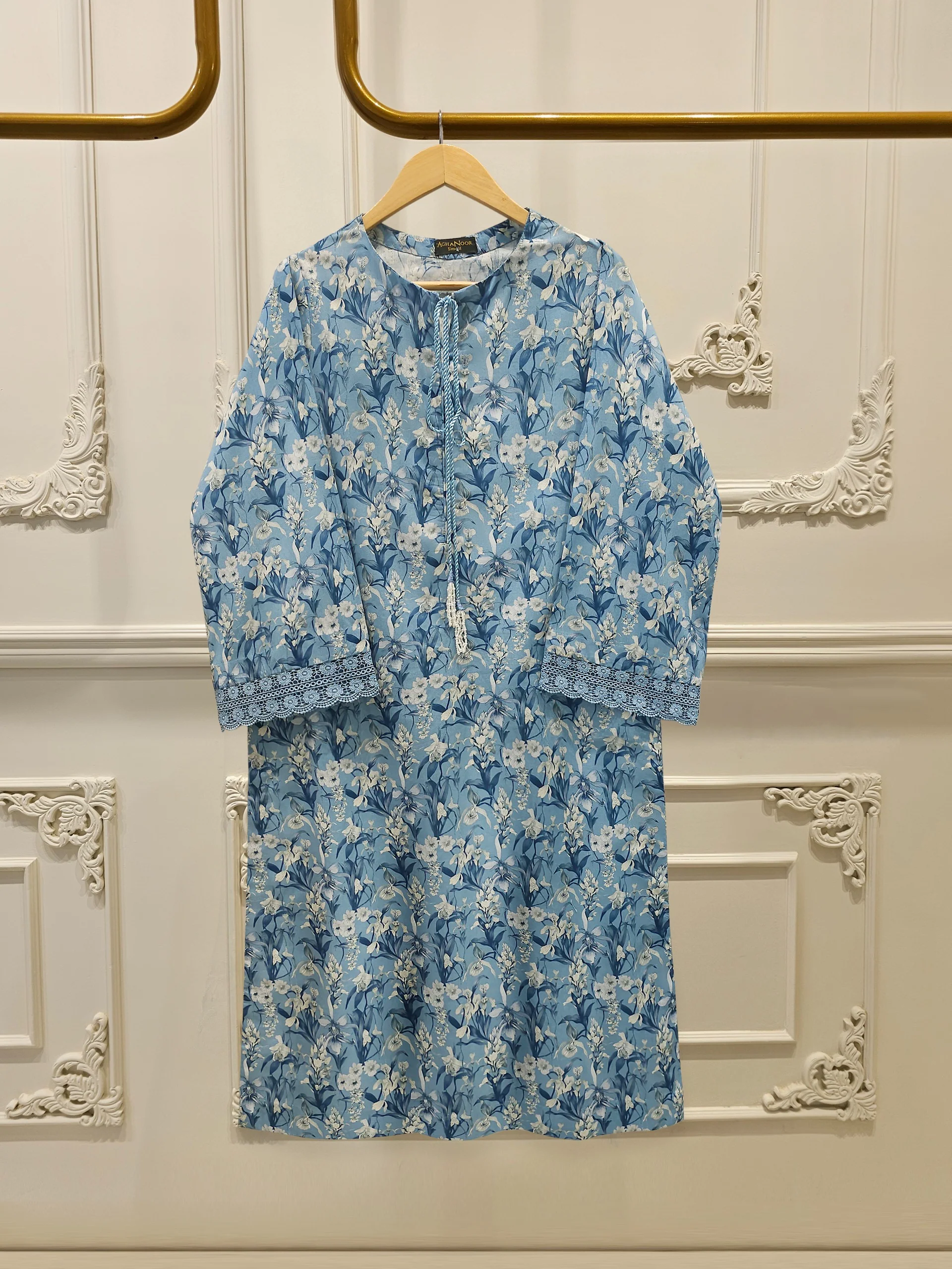 2 Piece - Digital Printed Cambric Suit S113651
