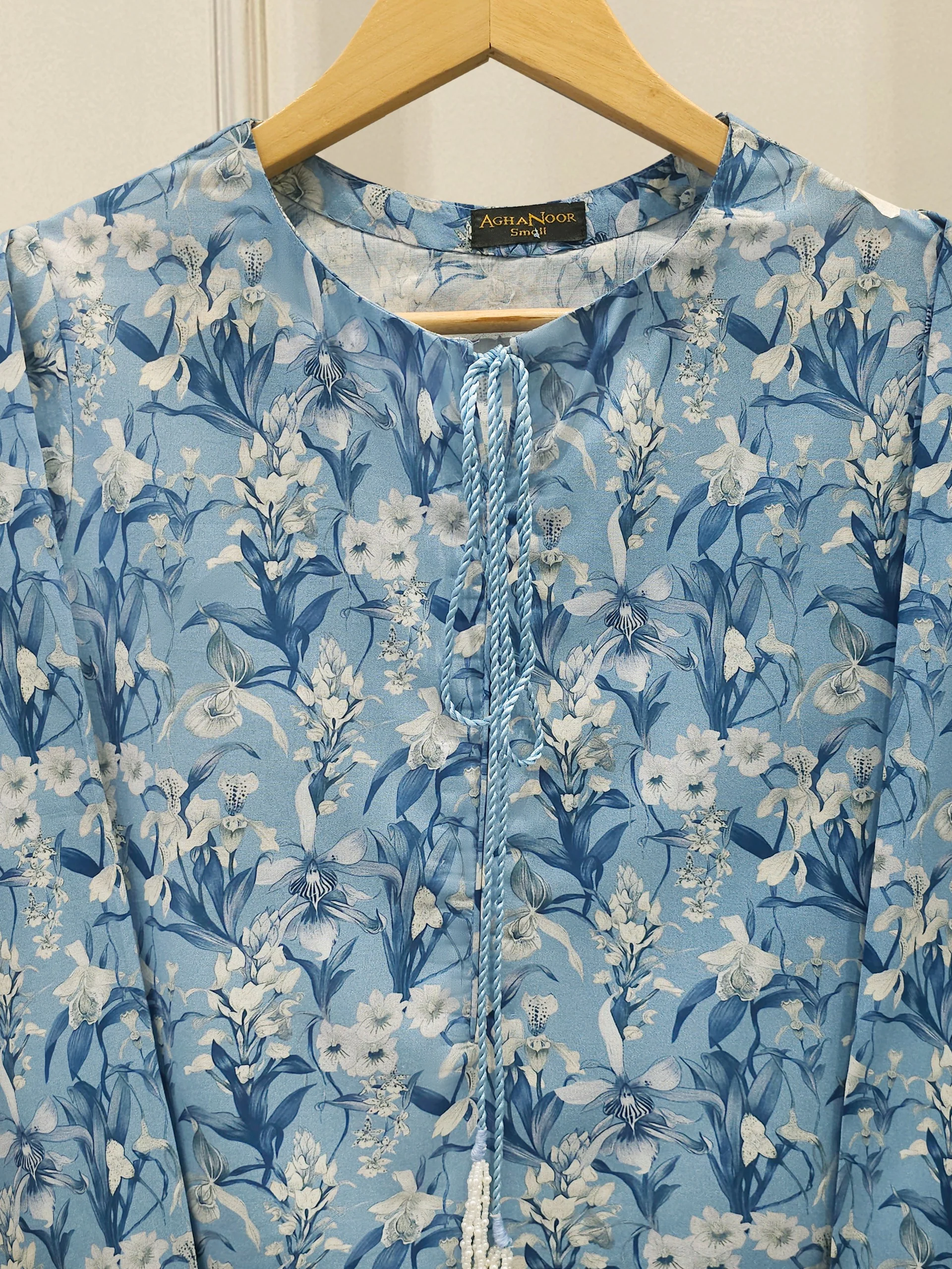 2 Piece - Digital Printed Cambric Suit S113651 - Image 2