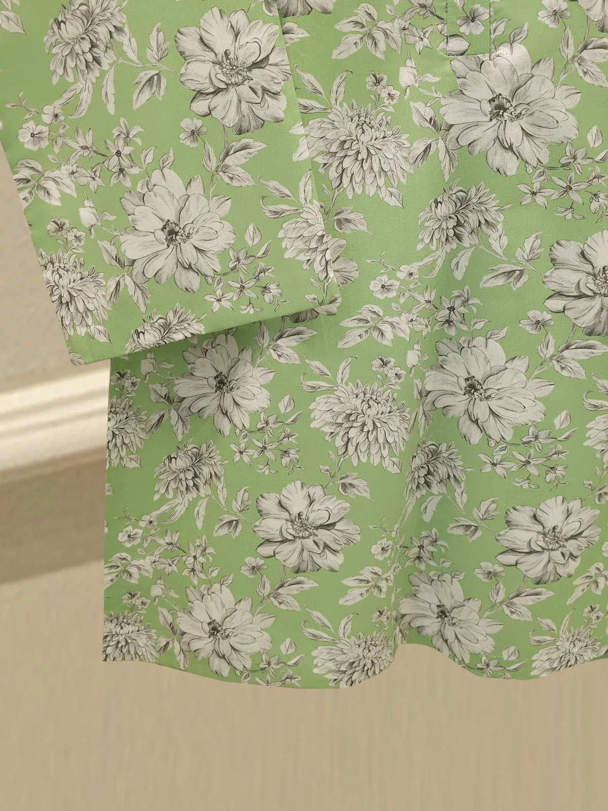 2 Piece - Digital Printed  Cambric Suit S113752 - Image 3