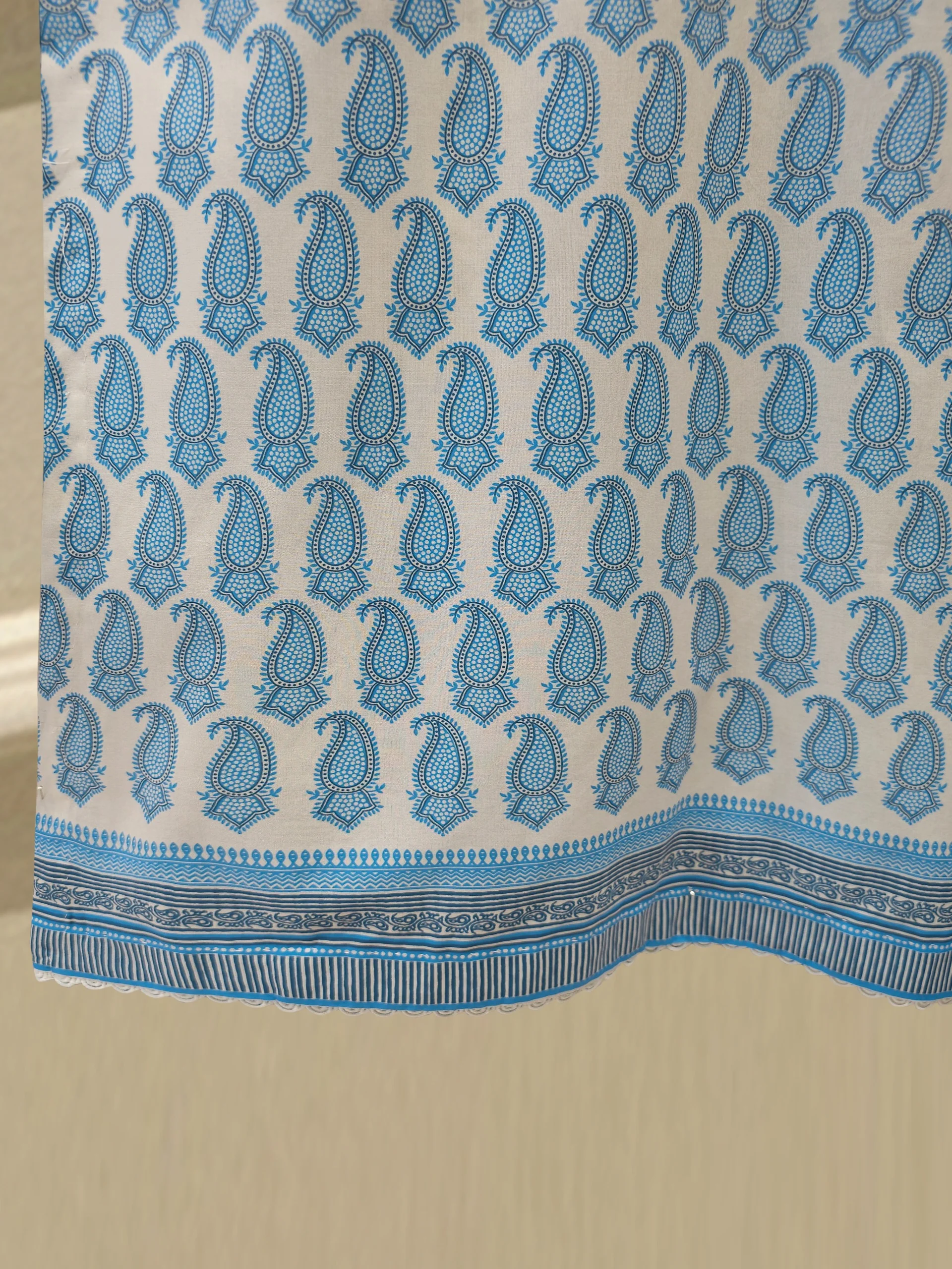 2 Piece - Digital Printed Cambric Suit S113859 - Image 4