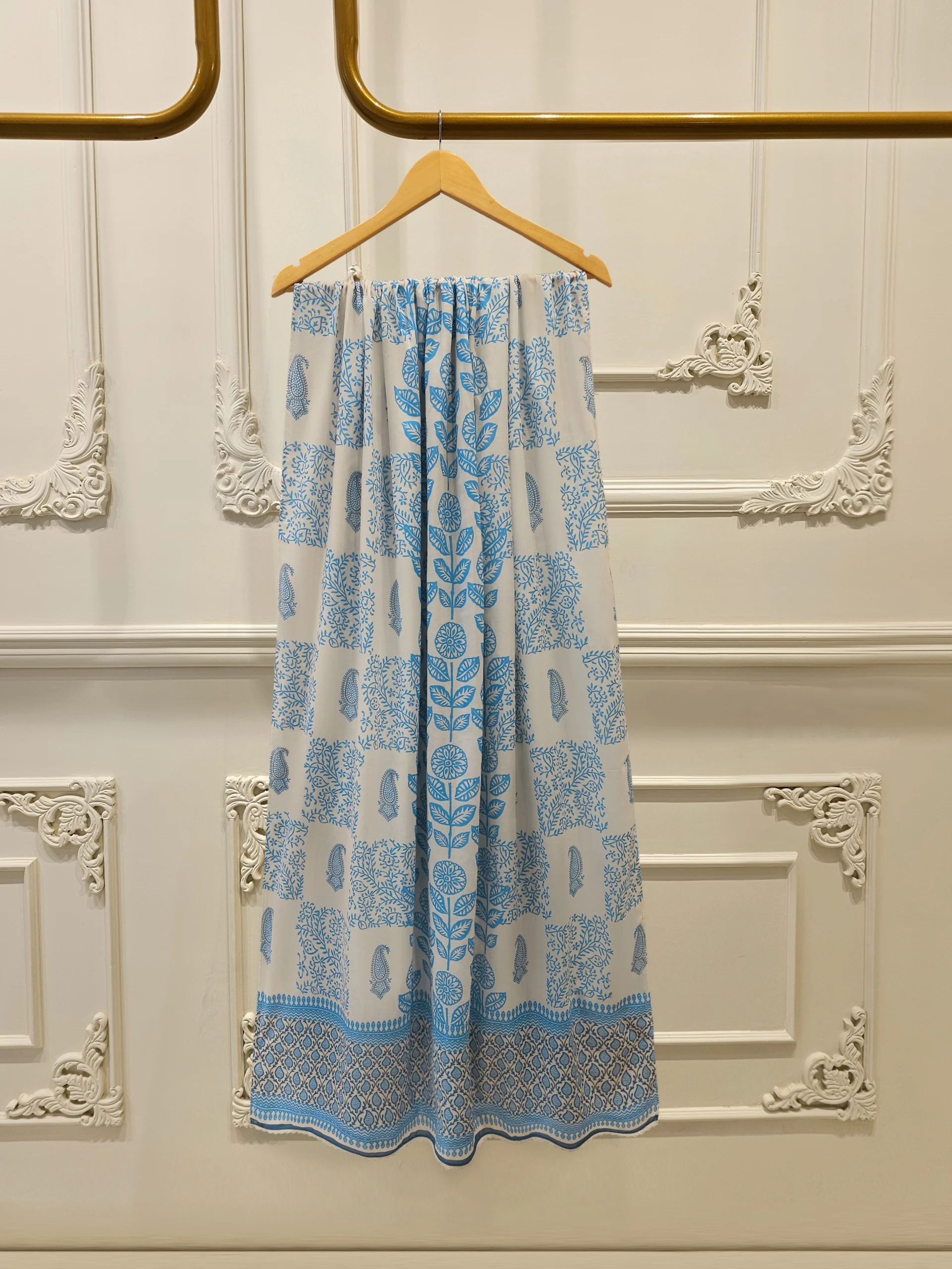 2 Piece - Digital Printed Cambric Suit S113859 - Image 6