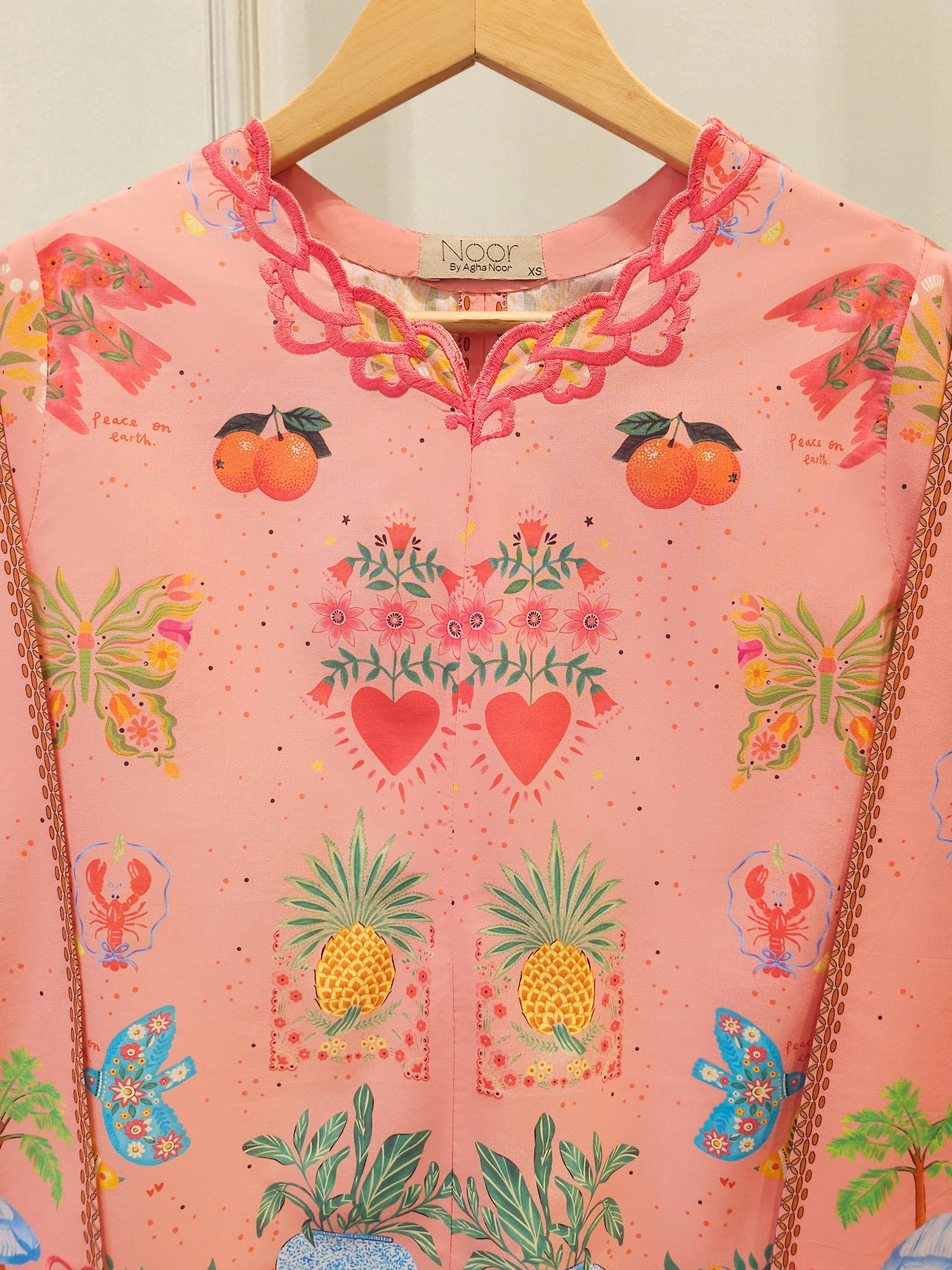 2 Piece - Digital Printed Cambric Suit WS00289 - Image 2