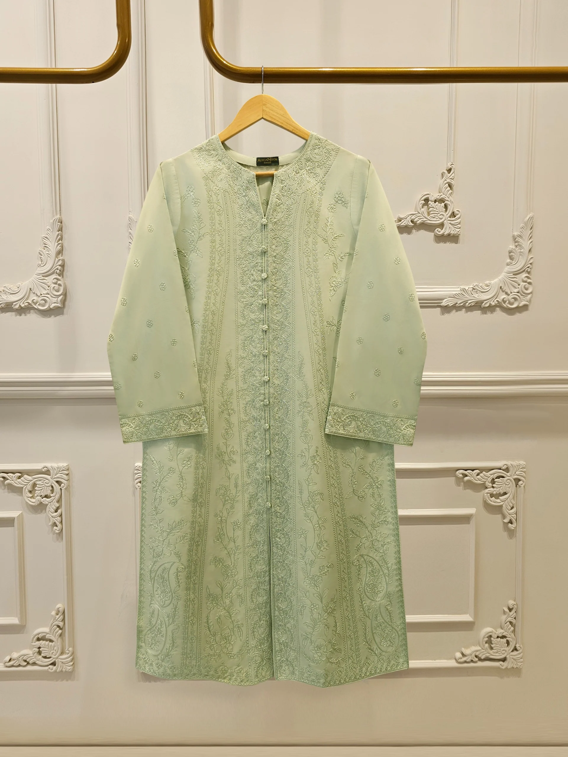 2 Piece - Embroidered Cambric Suit S113768