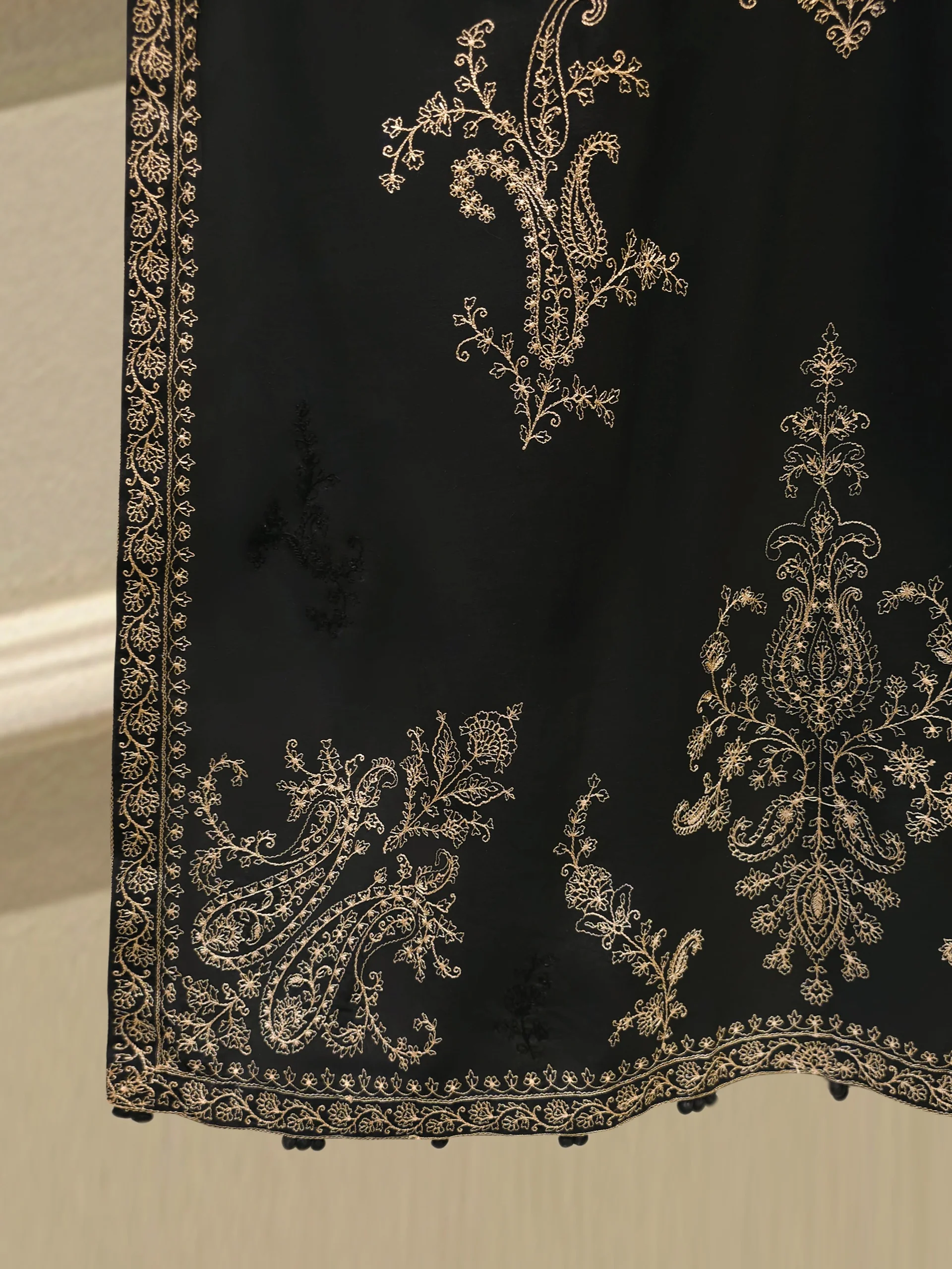 2 Piece - Embroidered Kora Cotton Suit S114119 - Image 3