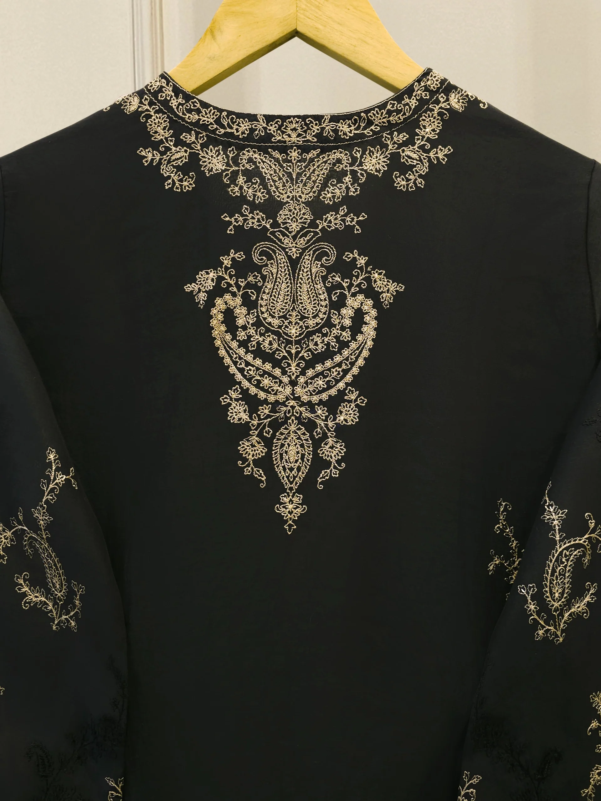 2 Piece - Embroidered Kora Cotton Suit S114119 - Image 6