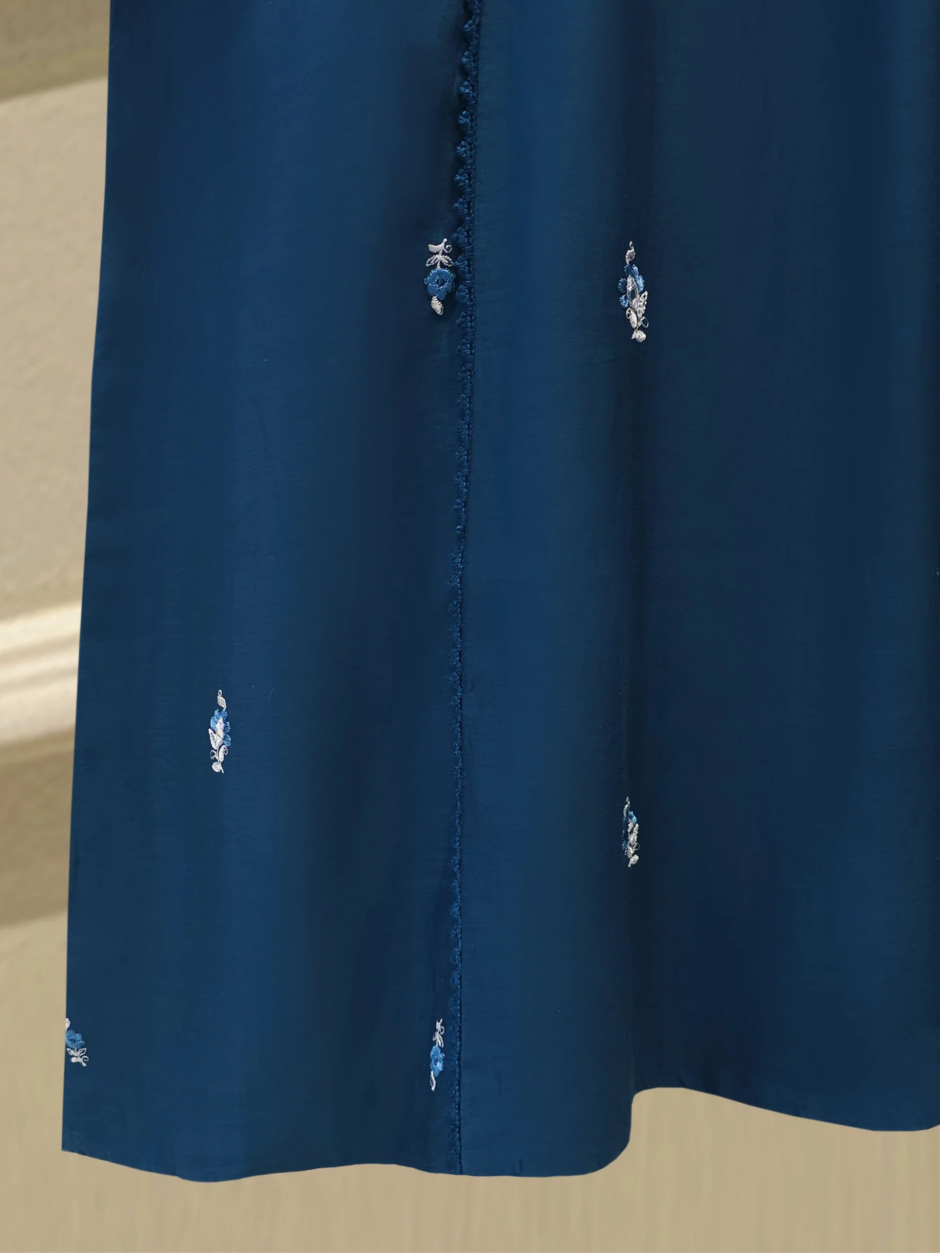 2 Piece - Embroidered Kora Cotton Suit S114336 - Image 4