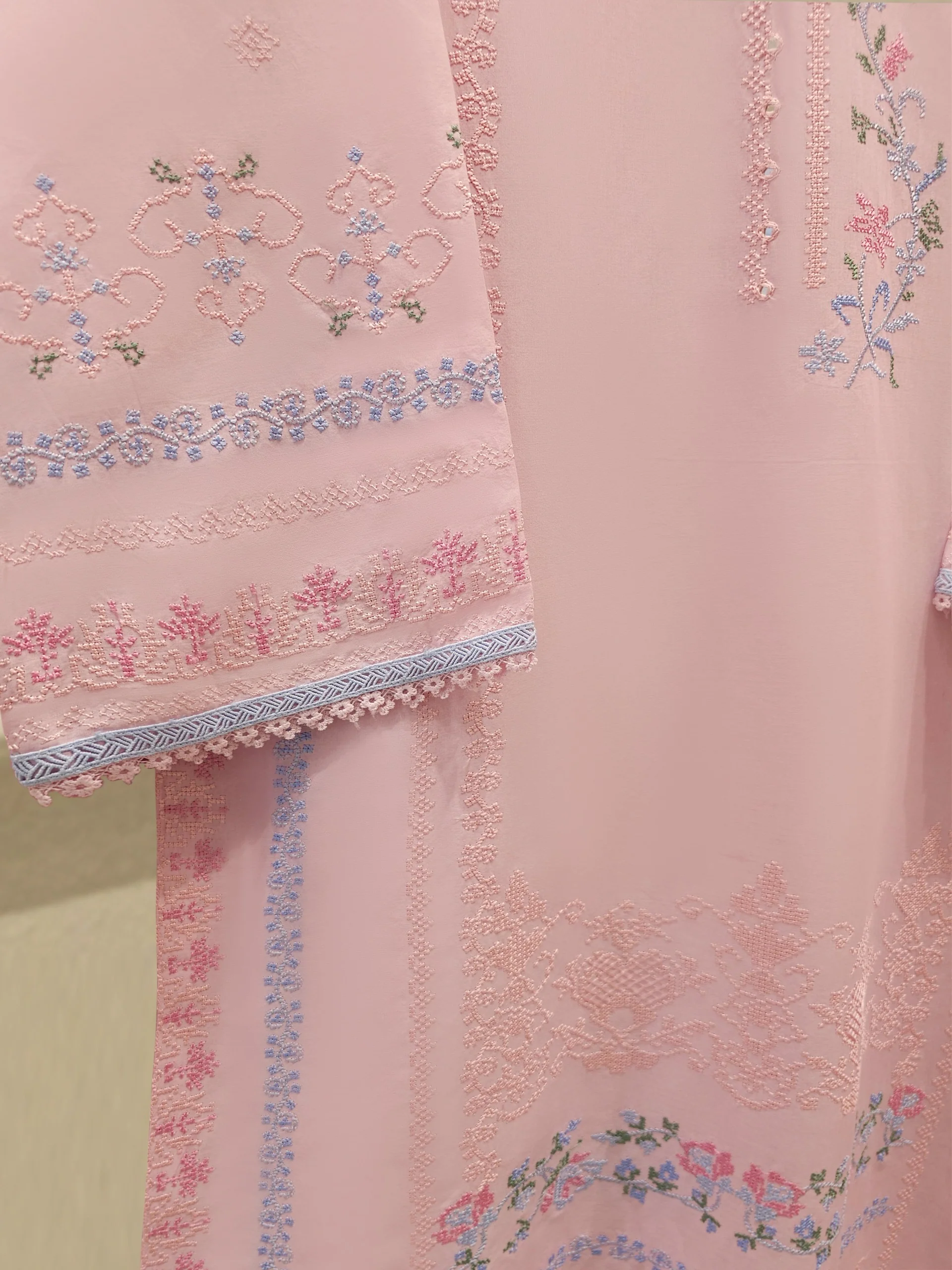 2 Piece - Embroidered Lawn Suit S111891 - Image 3