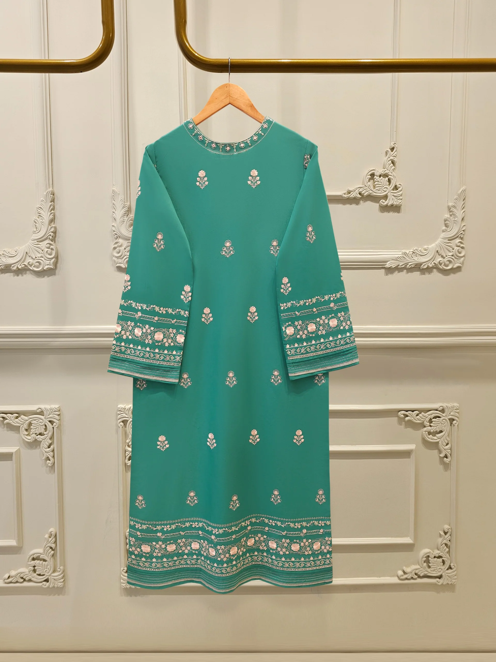 2 Piece - Embroidered Lawn Suit S111897 - Image 5