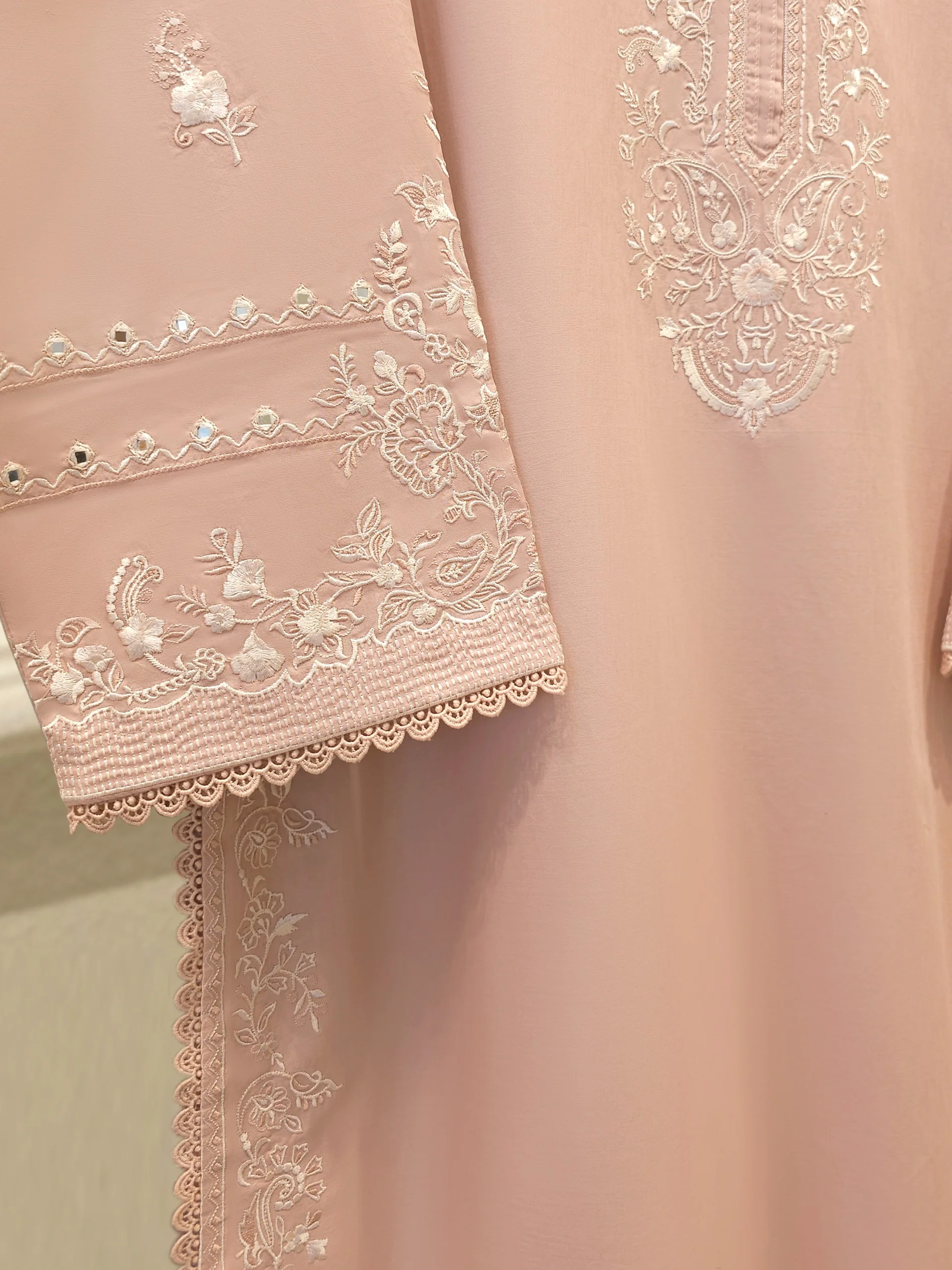 2 Piece - Embroidered Lawn Suit S112016 - Image 3