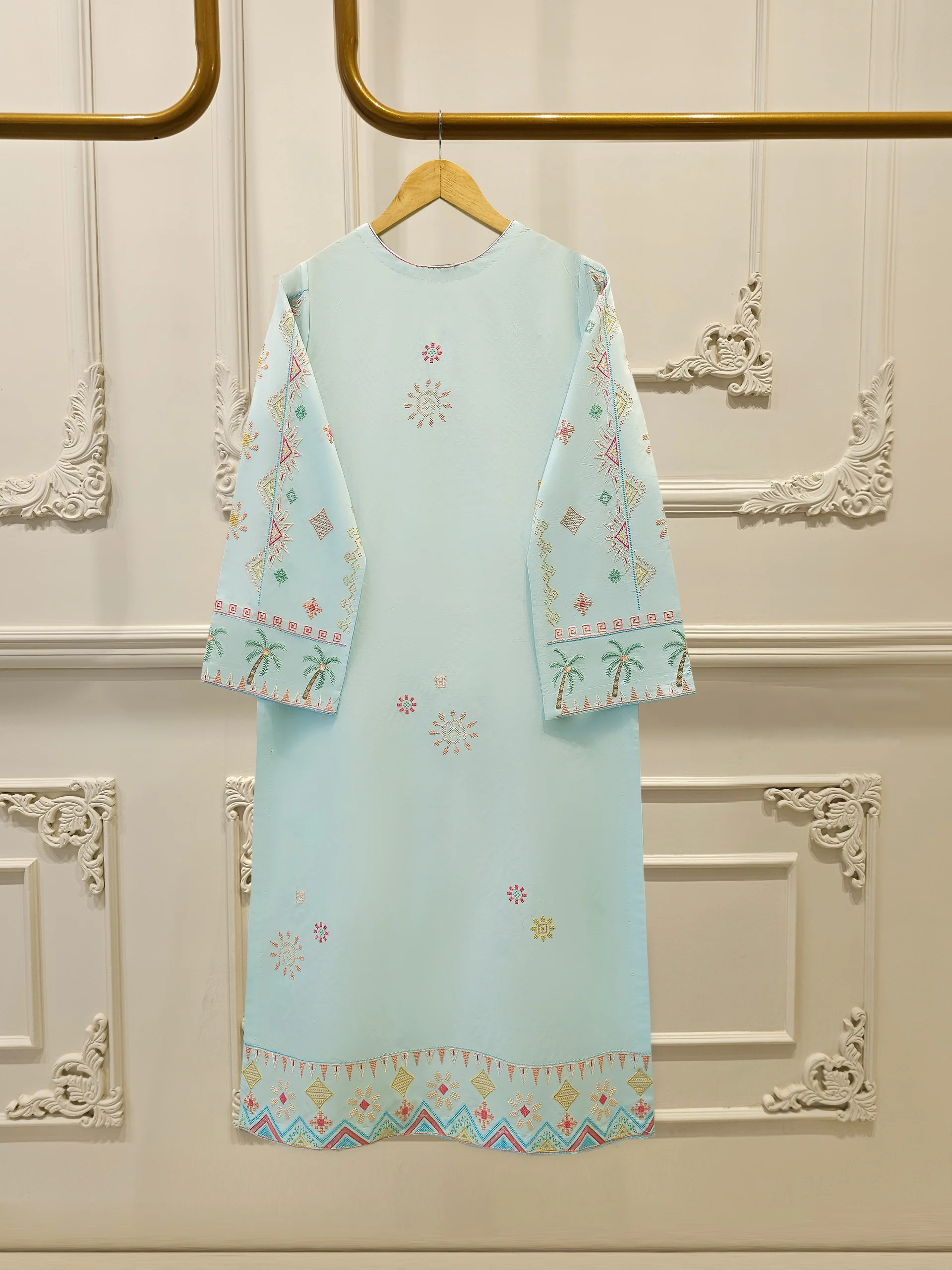 2 Piece - Embroidered Lawn Suit S112091 - Image 6