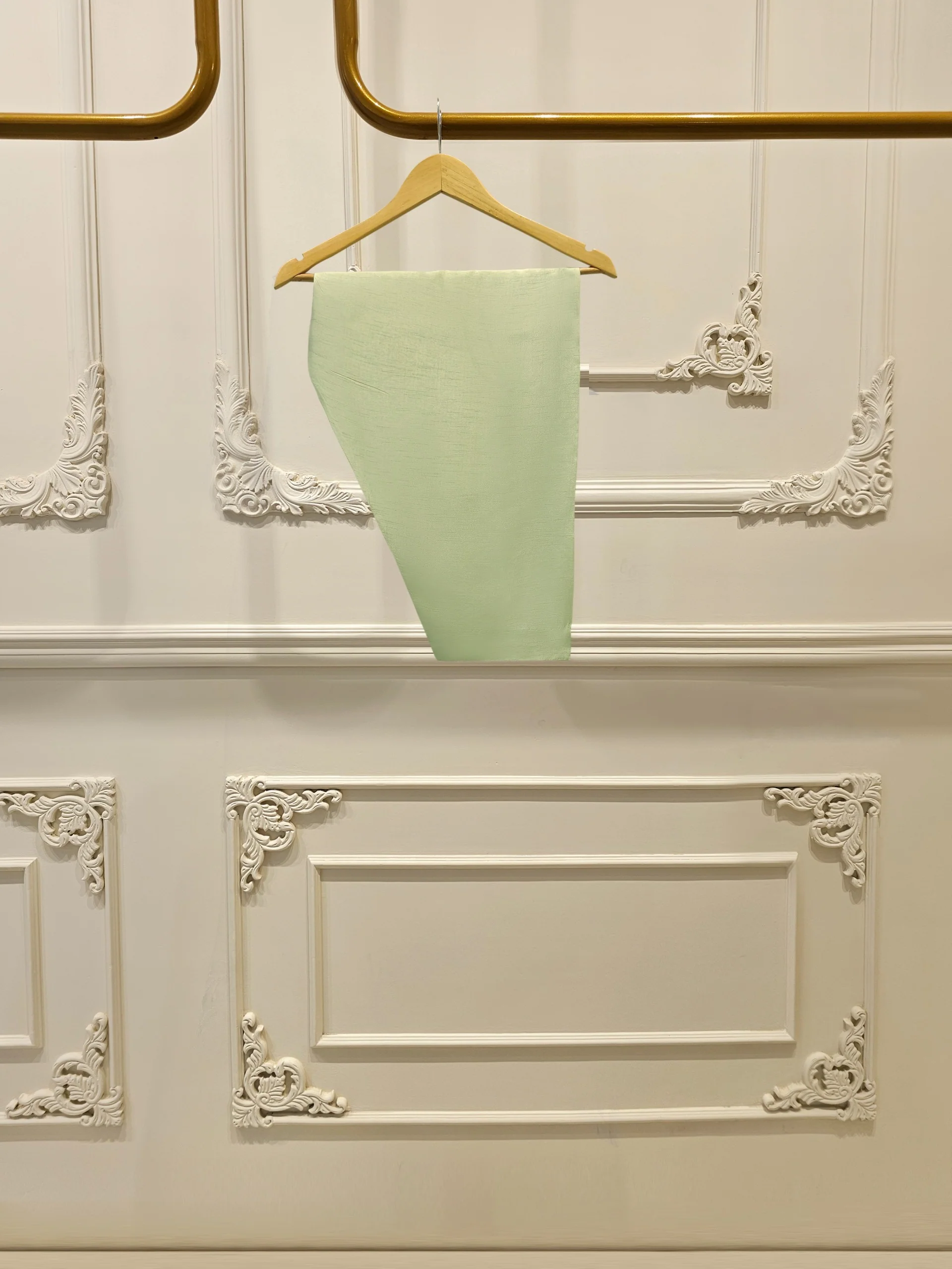 2 Piece - Pure Koren Silk Embroidered Suit S114174 - Image 5