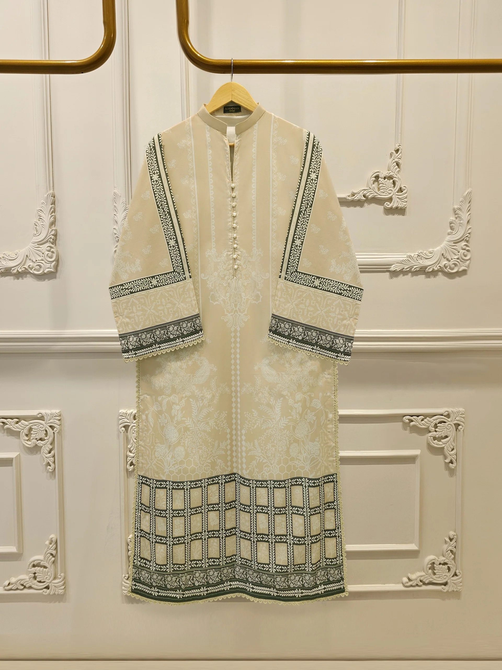2 Piece - Digital Printed Cambric Suit S112977