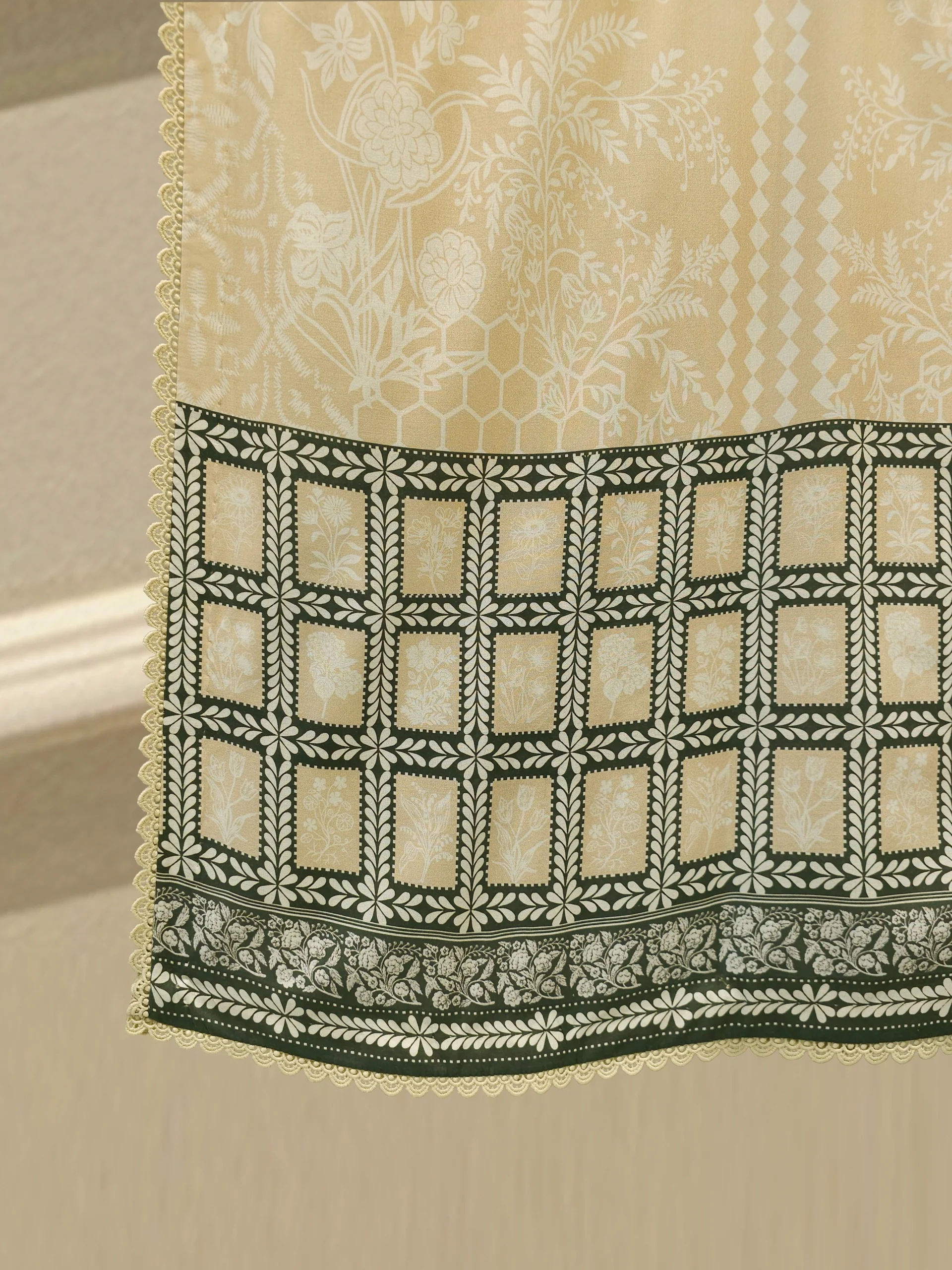 2 Piece - Digital Printed Cambric Suit S112977 - Image 4