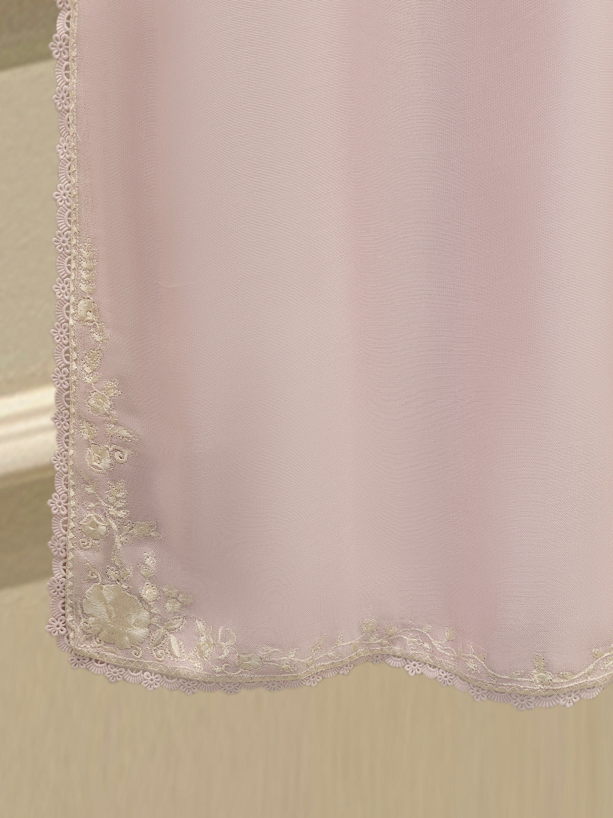 3 Piece - Pure Embroidered Cotton Net Suit S113512 - Image 5