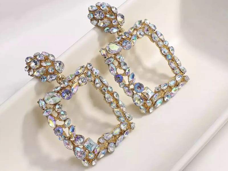 Diamante By Soeurs Square Zirconi