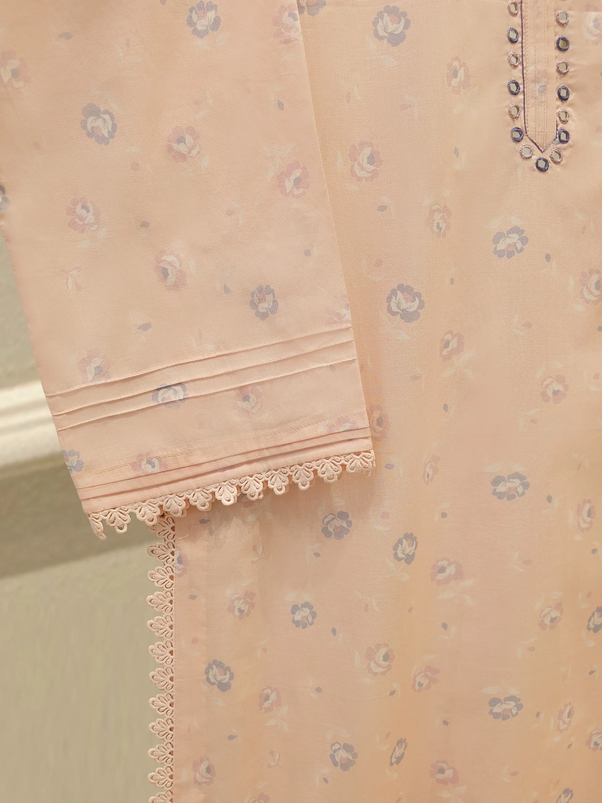 Digital Printed  Cambric Shirt S114141 - Image 3