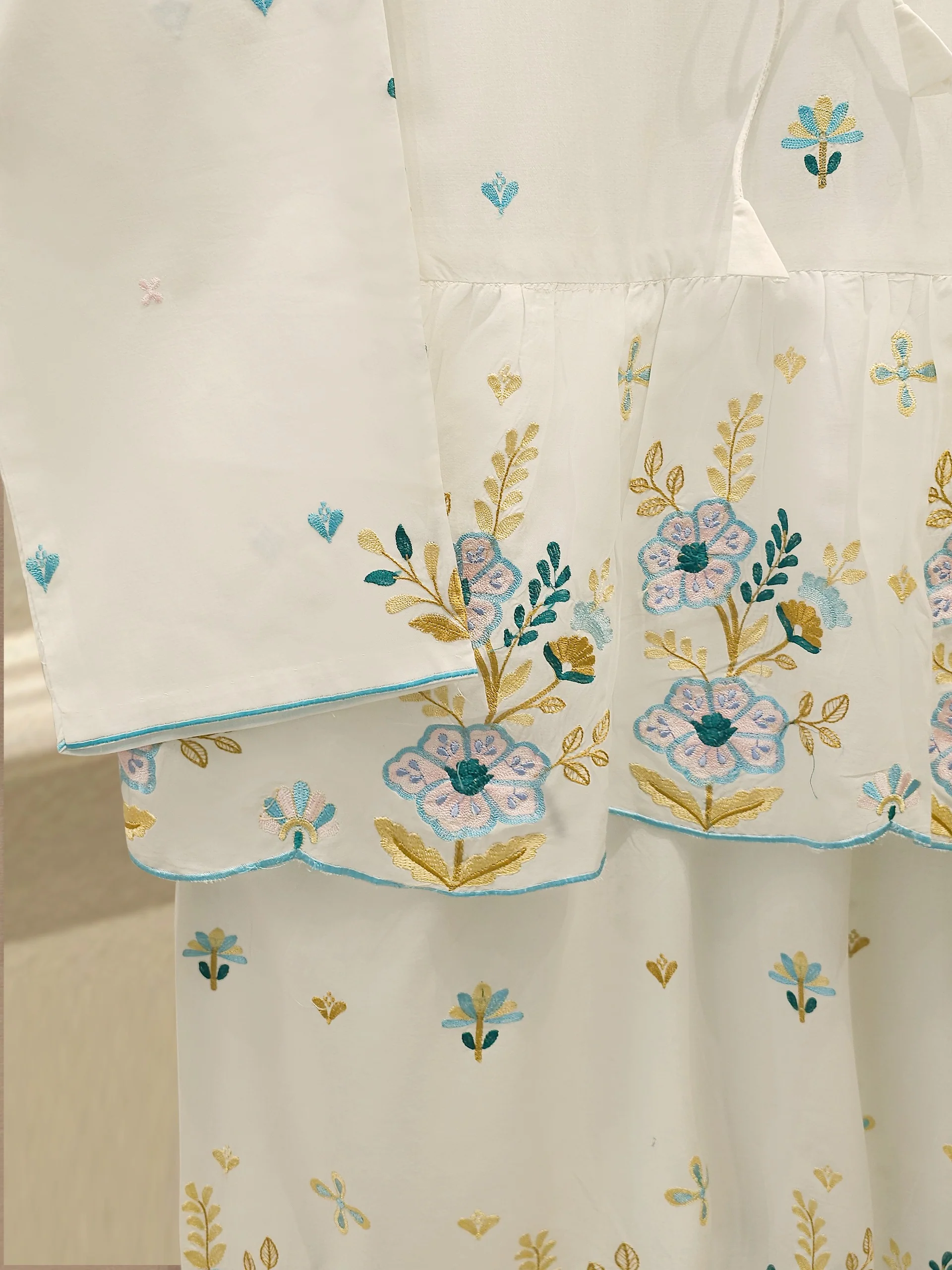 Embroidered Cambric Shirt WS00208 - Image 3