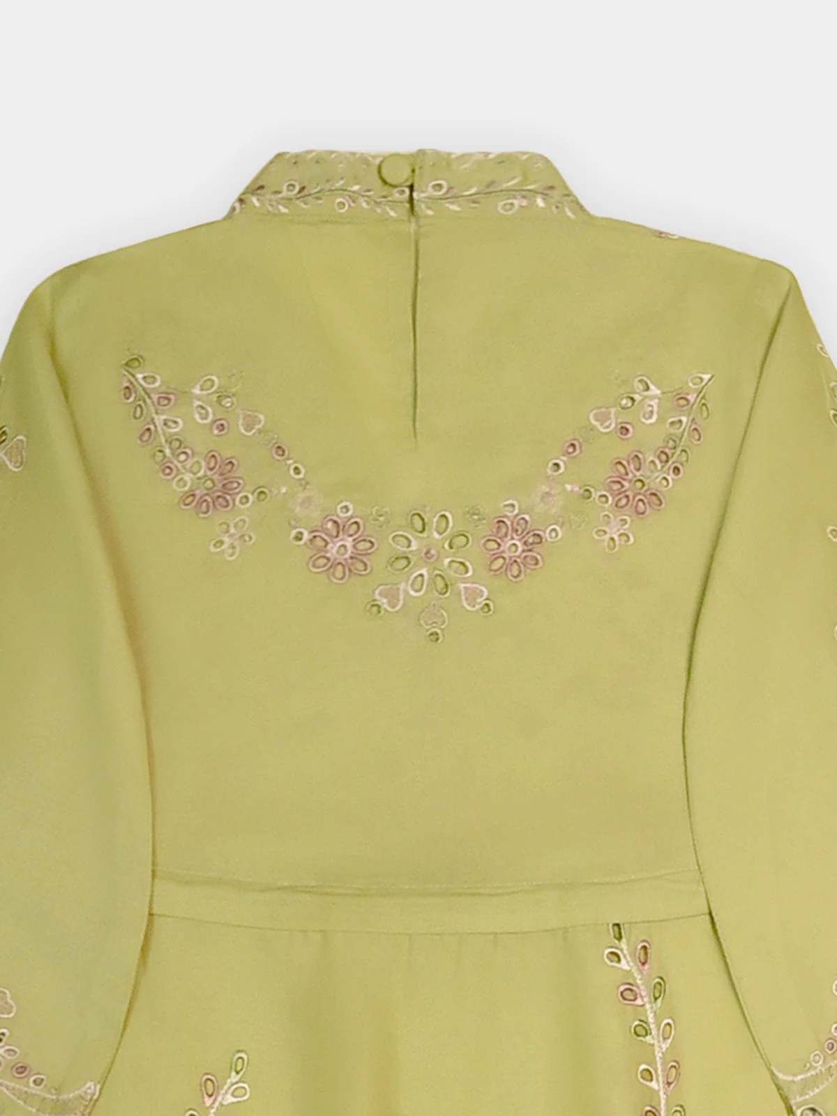 (Kid)  Embroidered Cambric Suit WS010B - Image 5