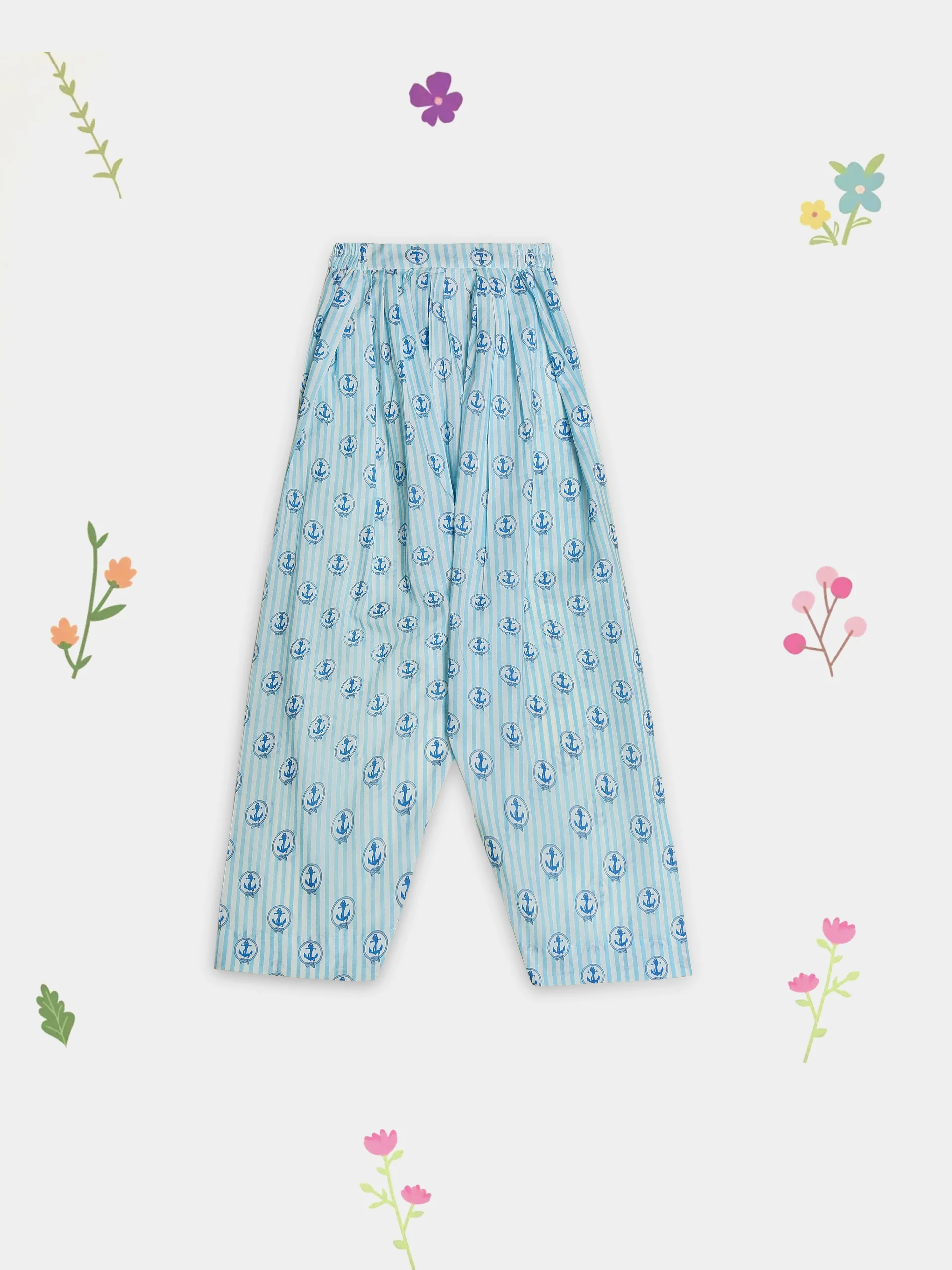 (Kids) - 2 Piece Digital Printed Lawn Suit KD-100 - Image 4