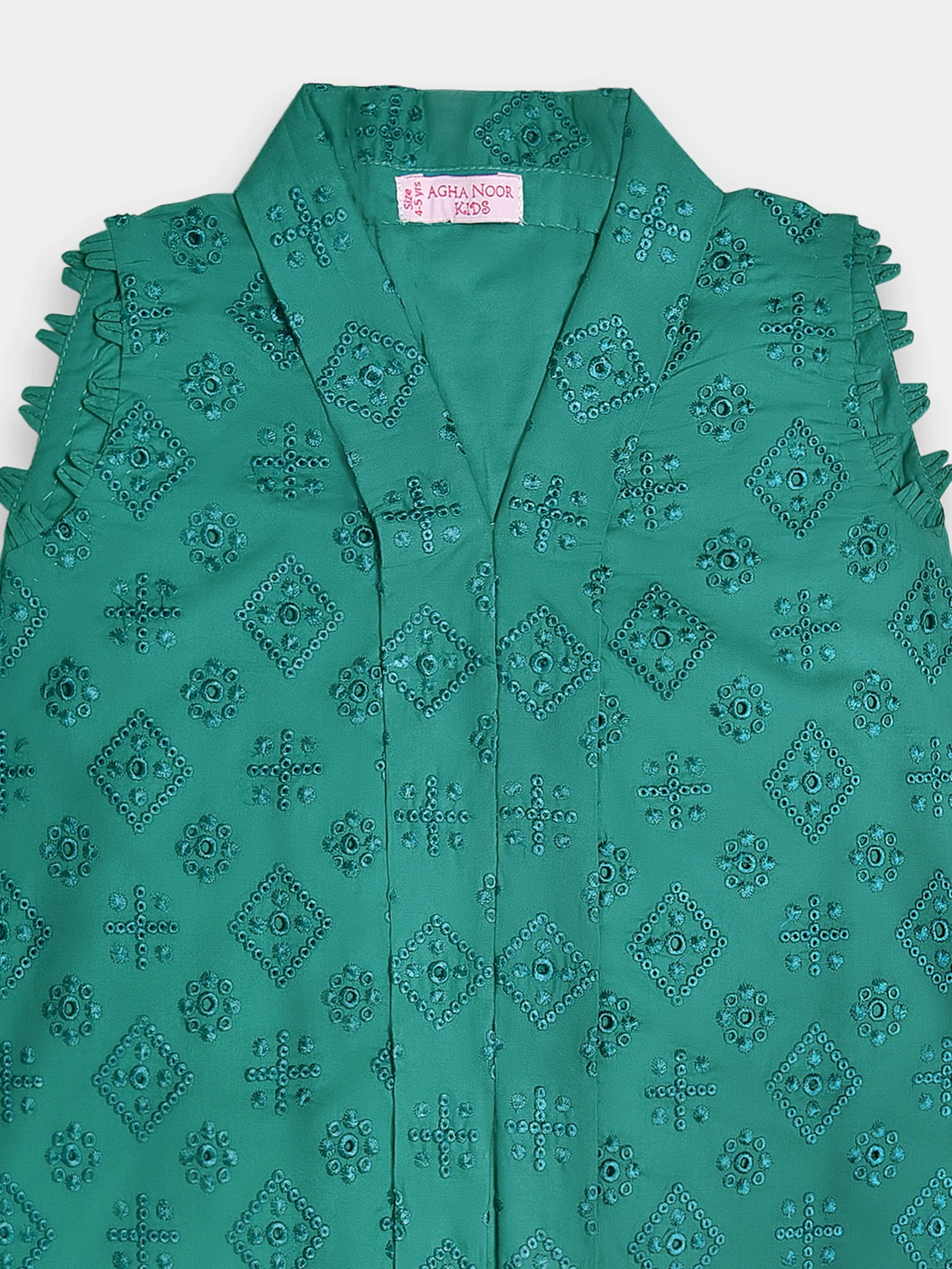 (Kids) Embroidered Lawn Suit FKD-084 - Image 2